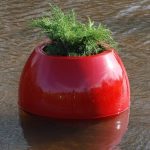 floating flower pot